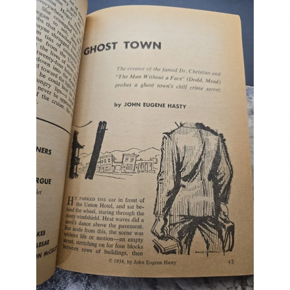 Mike Shayne Mystery Magazine January 1959 Brett Halliday Frank Ward